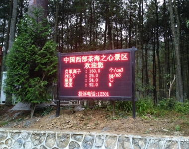 景區(qū)環(huán)境監(jiān)測專題