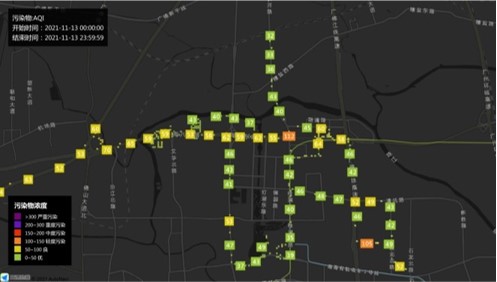 車載揚塵監測在線系統設備