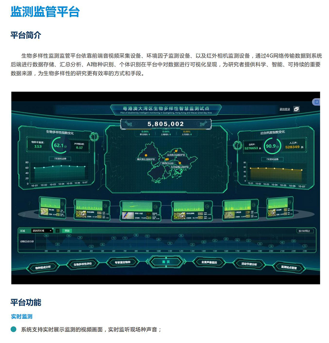 生態保護區動植物環境監測系統方案